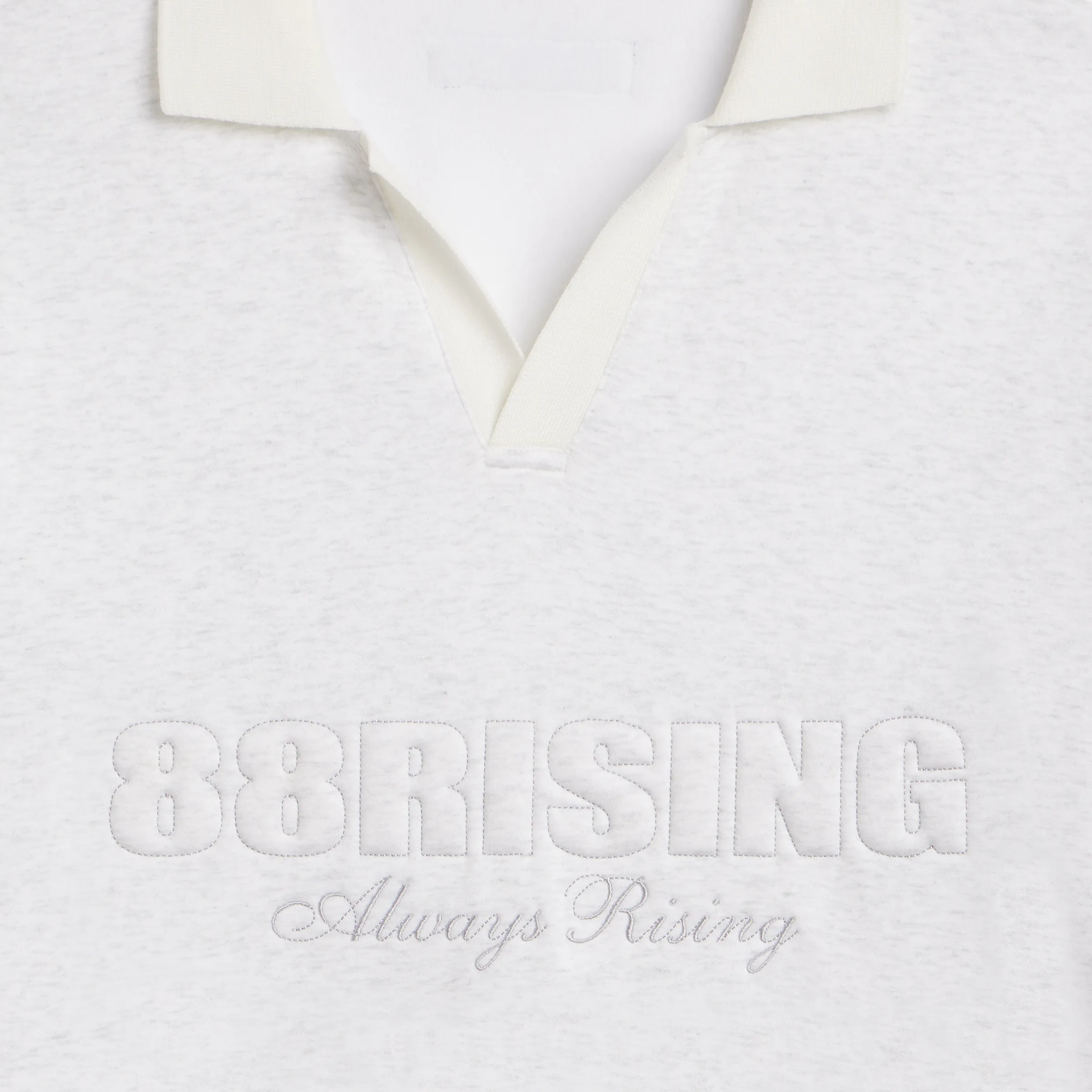 88RISING Collared Rugby Pullover - Off White