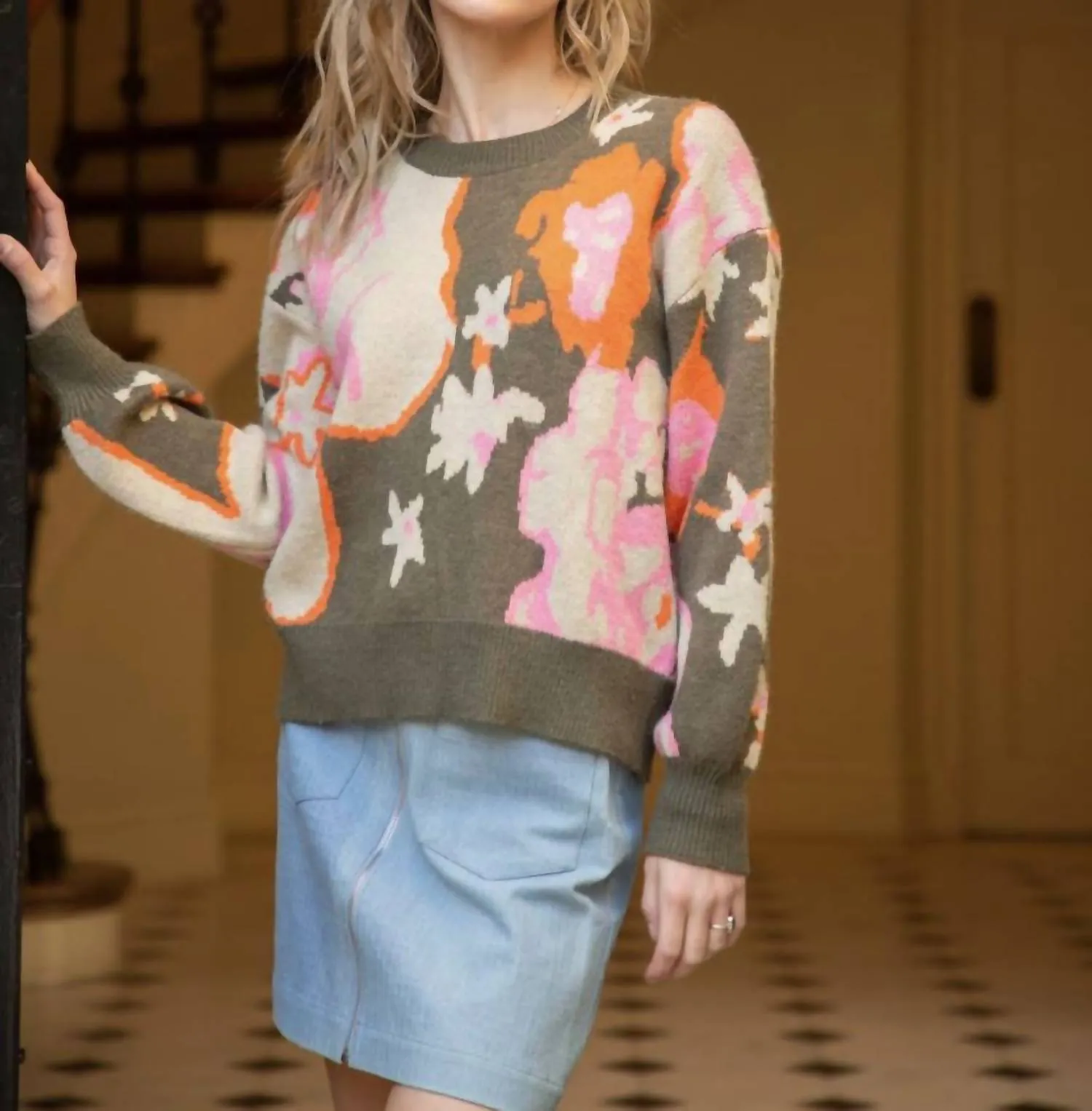 Abstract Sweater