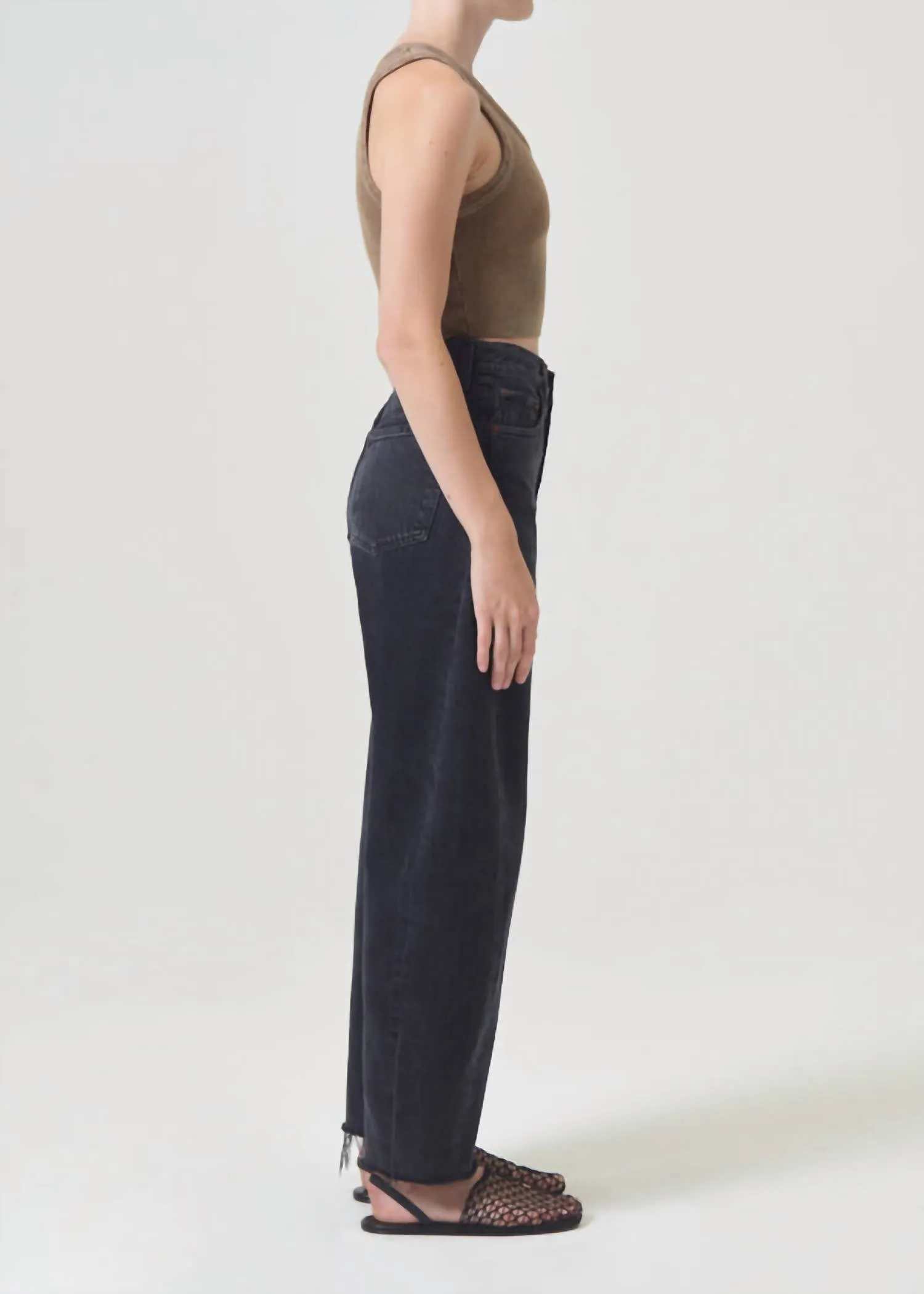 Agolde - Luna Pieced Wide Leg Jeans