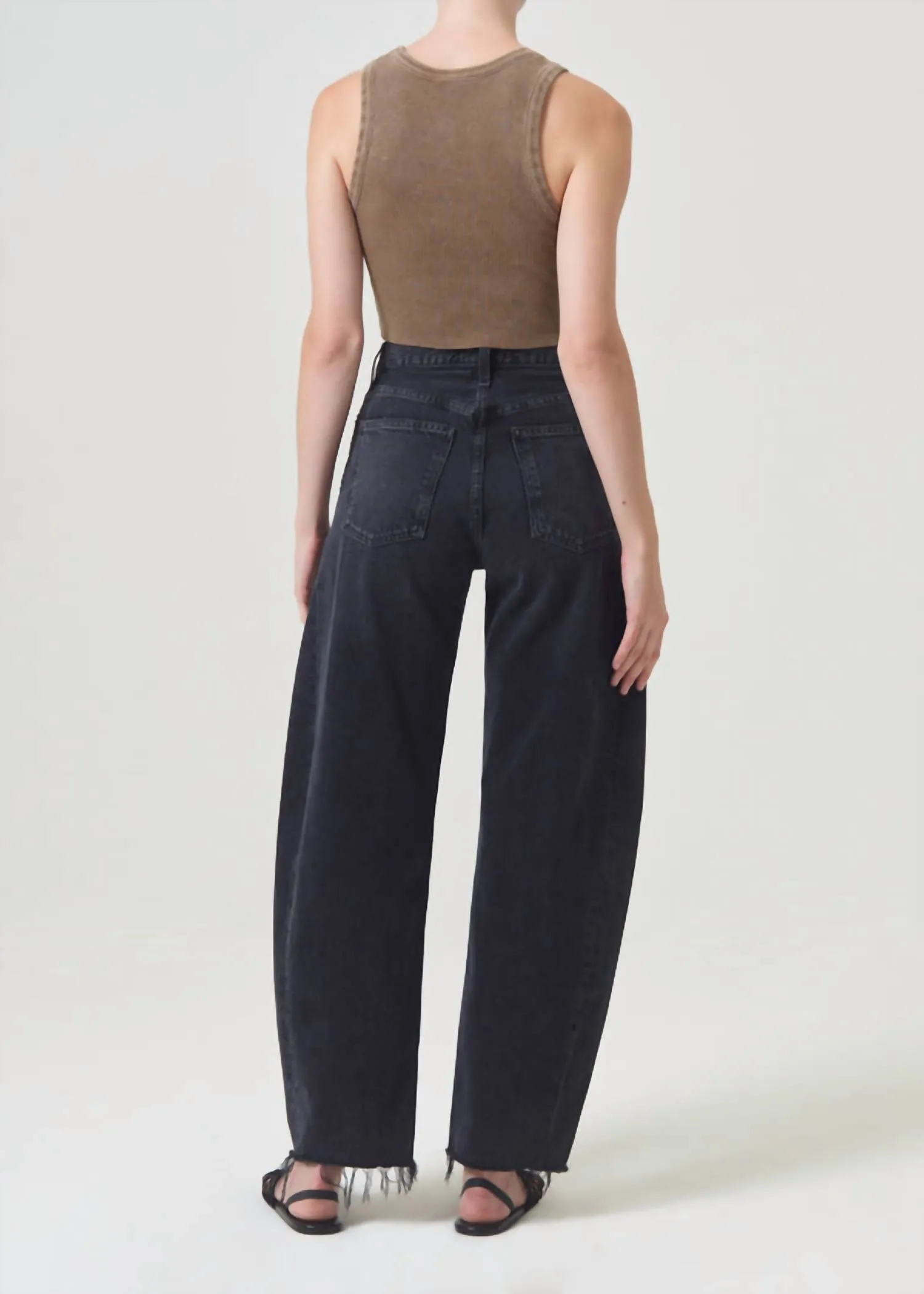 Agolde - Luna Pieced Wide Leg Jeans