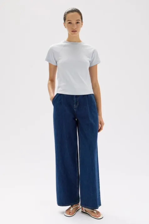 Avery Short Sleeve Tee - Blue Haze