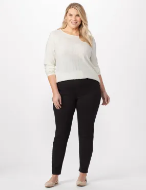 Knit Denim Pull On Jeans