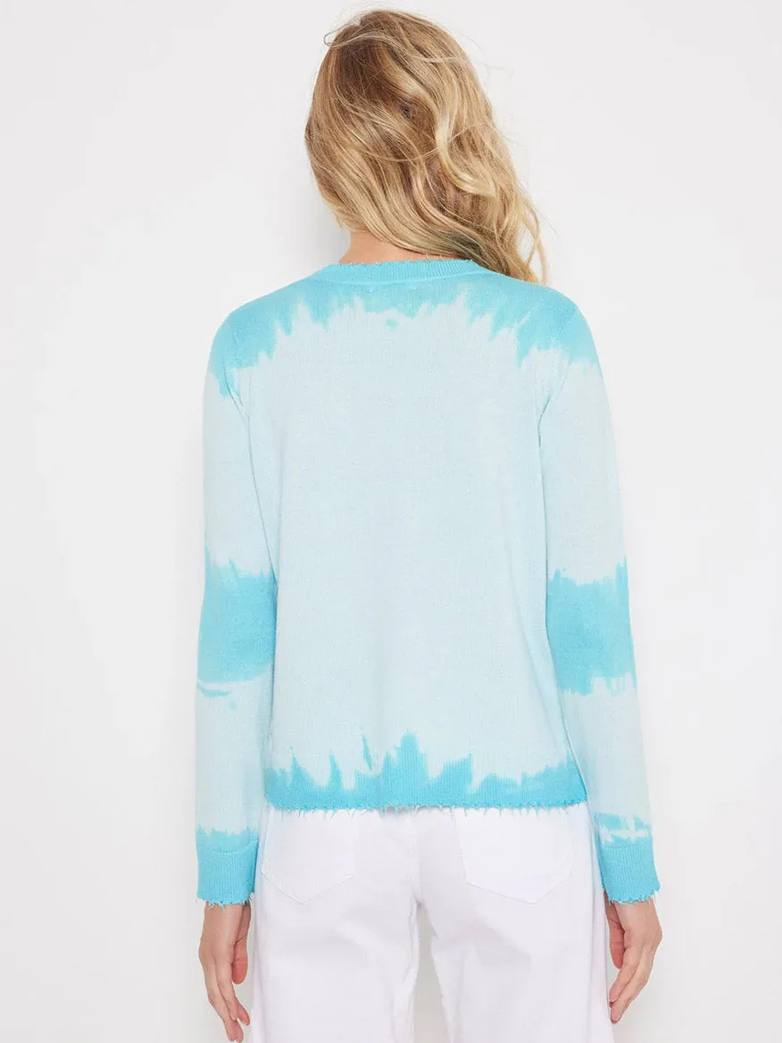 Lisa Todd Not a Faze Sweater in Aqua