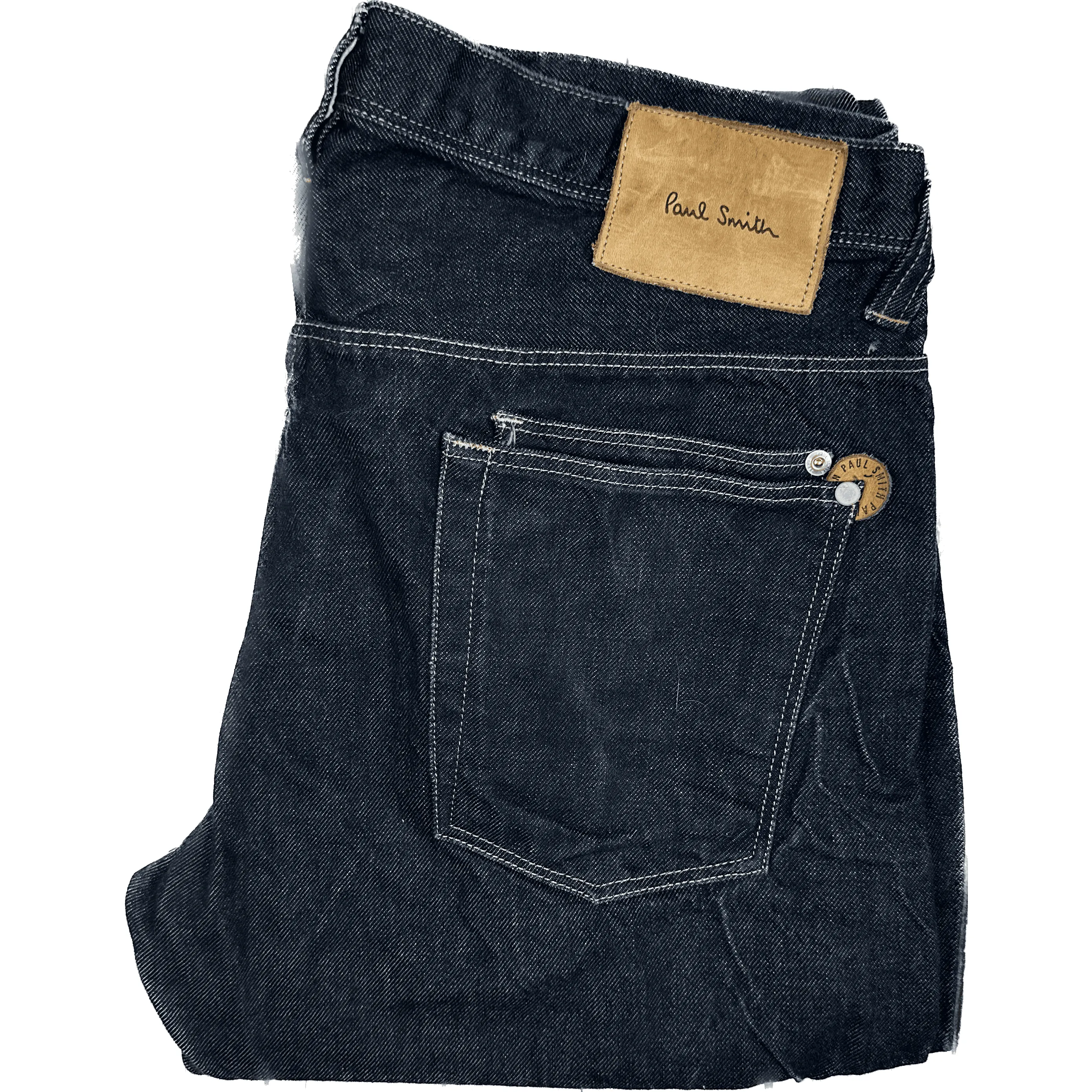 Paul Smith Jeans Straight Leg Dark Denim Jeans - Size 34R