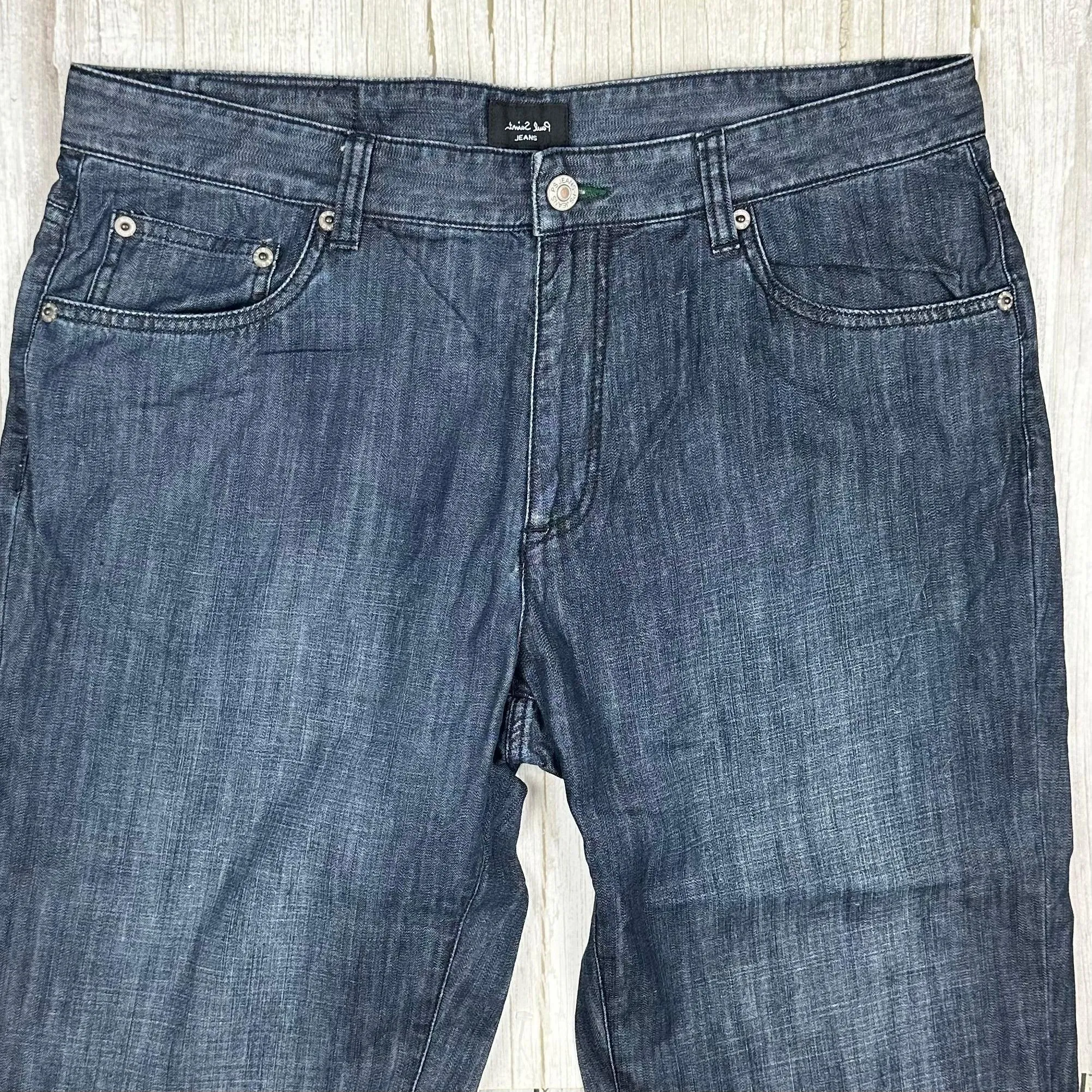 Paul Smith Lightweight Straight Leg Denim Jeans - Size 34