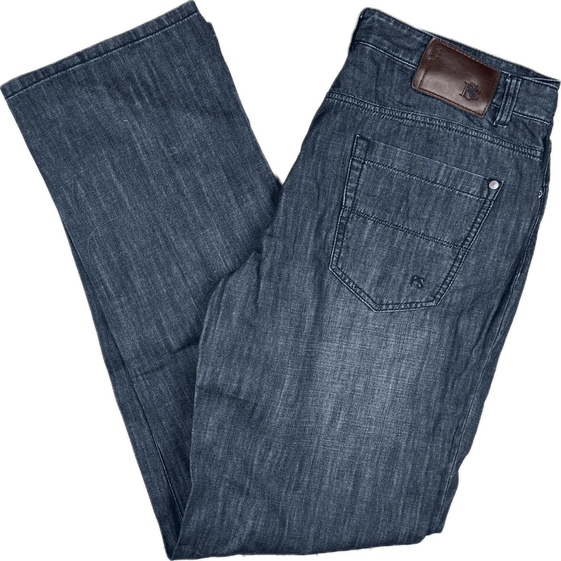 Paul Smith Lightweight Straight Leg Denim Jeans - Size 34