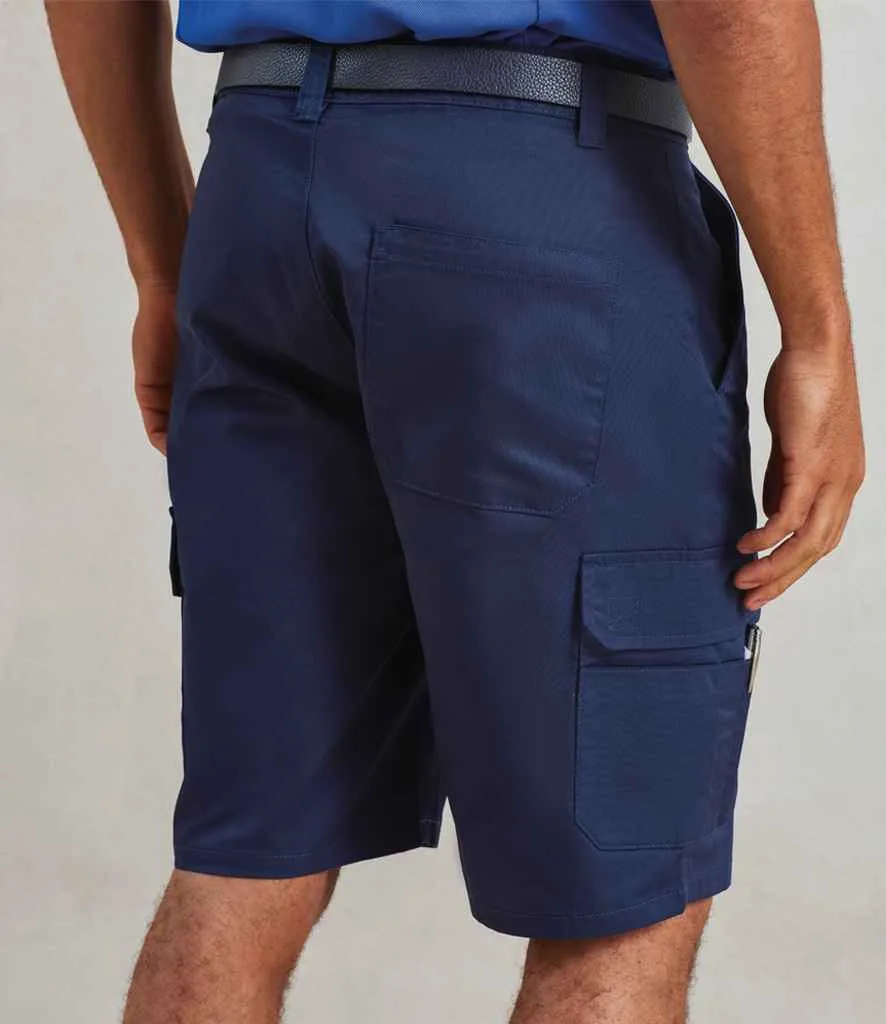 Premier Workwear Cargo Shorts | Navy
