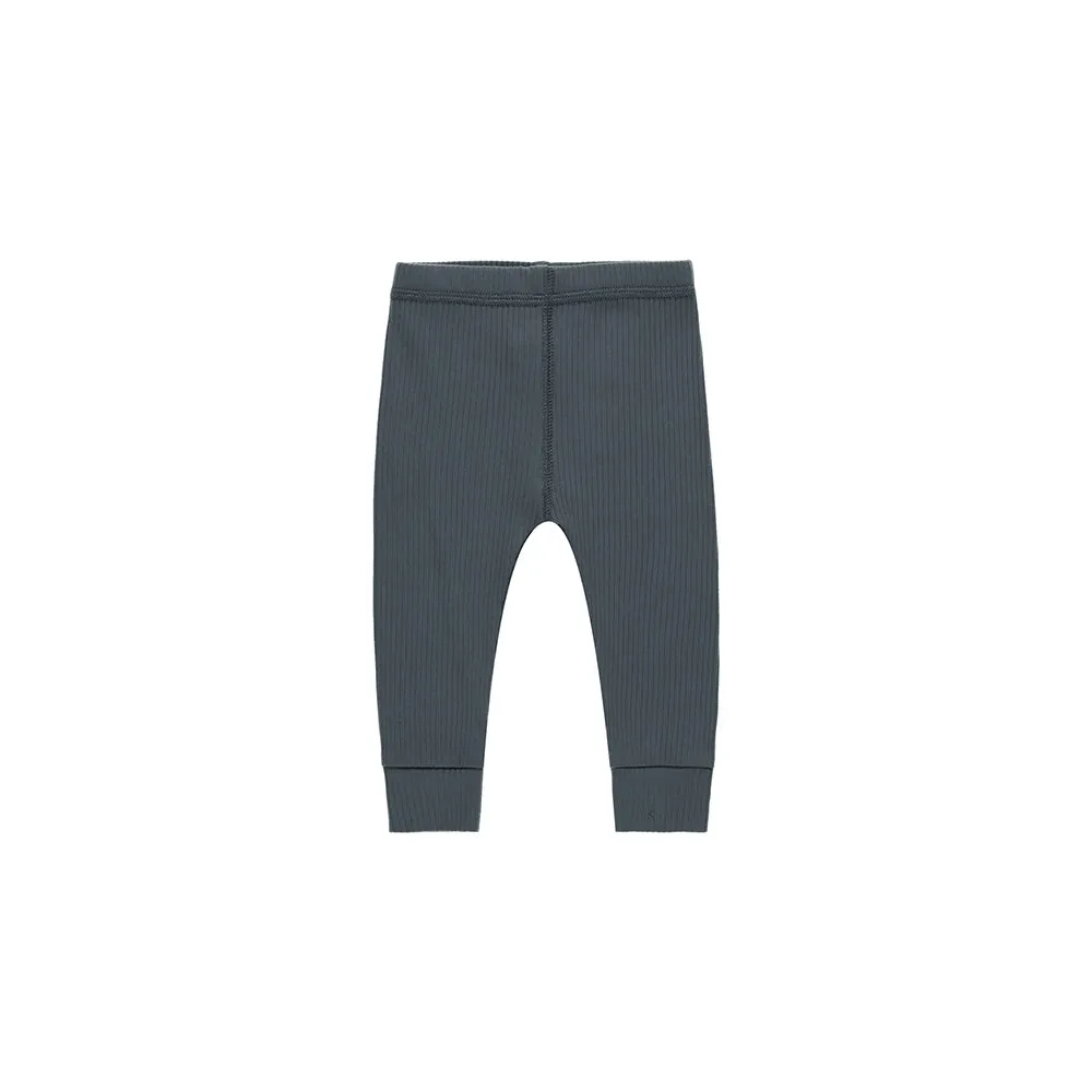 Ribbed Set | Indigo