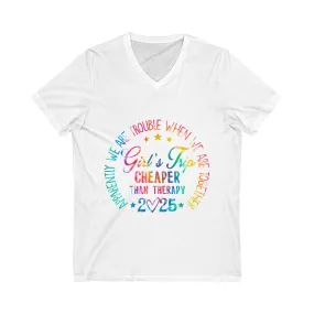 Sassy, Stylish & Squad-Approved V-Neck Tee
