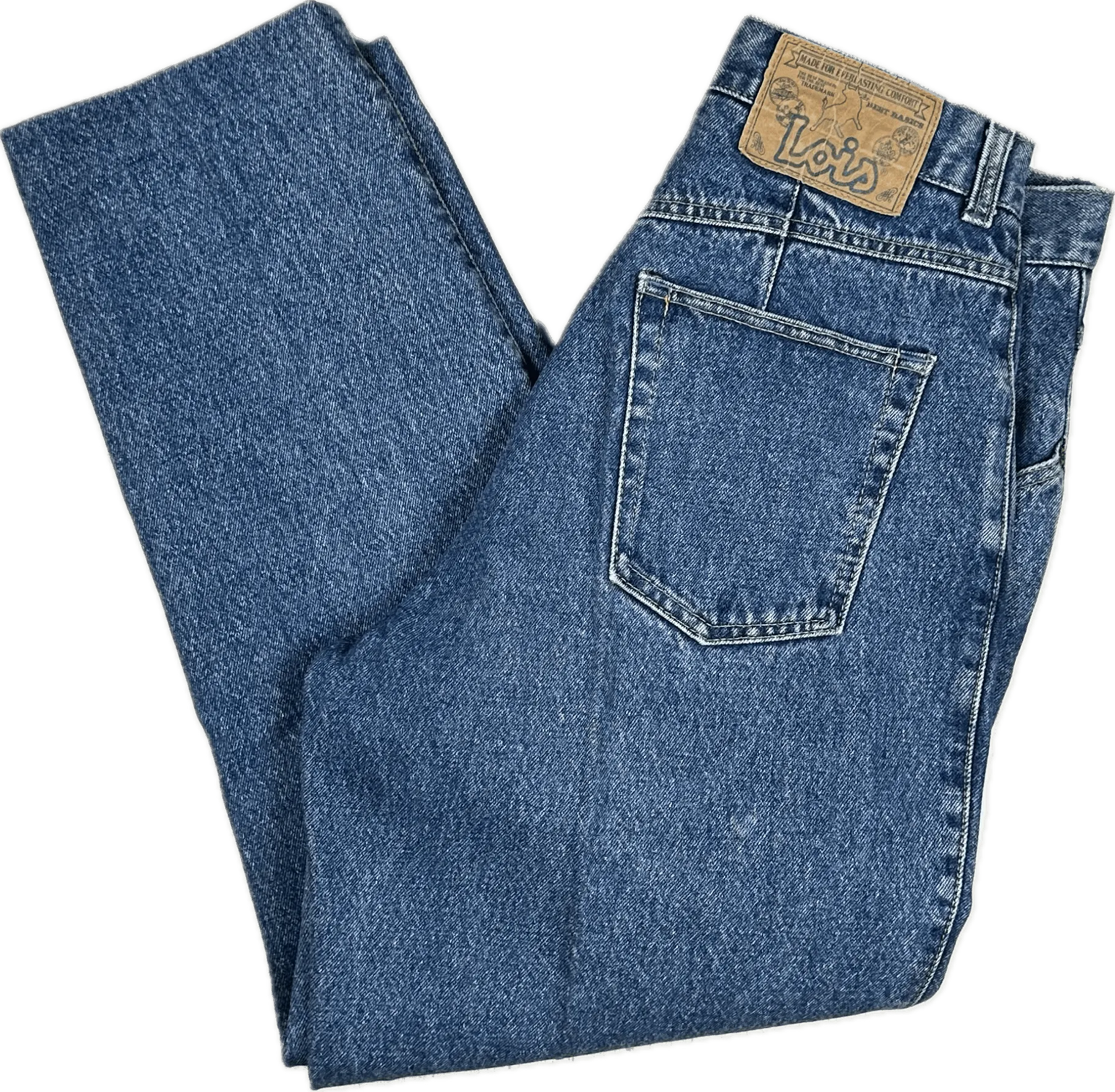 Vintage  80's Lois 'Mom' Relaxed Jeans- Size  10