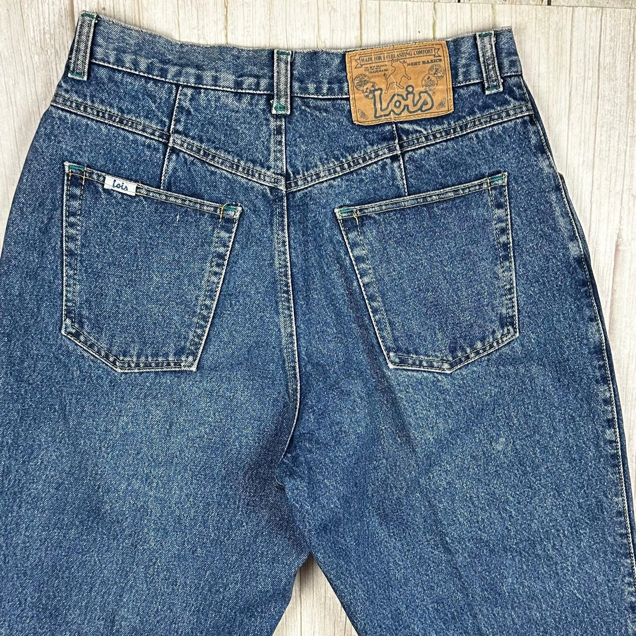 Vintage  80's Lois 'Mom' Relaxed Jeans- Size  10