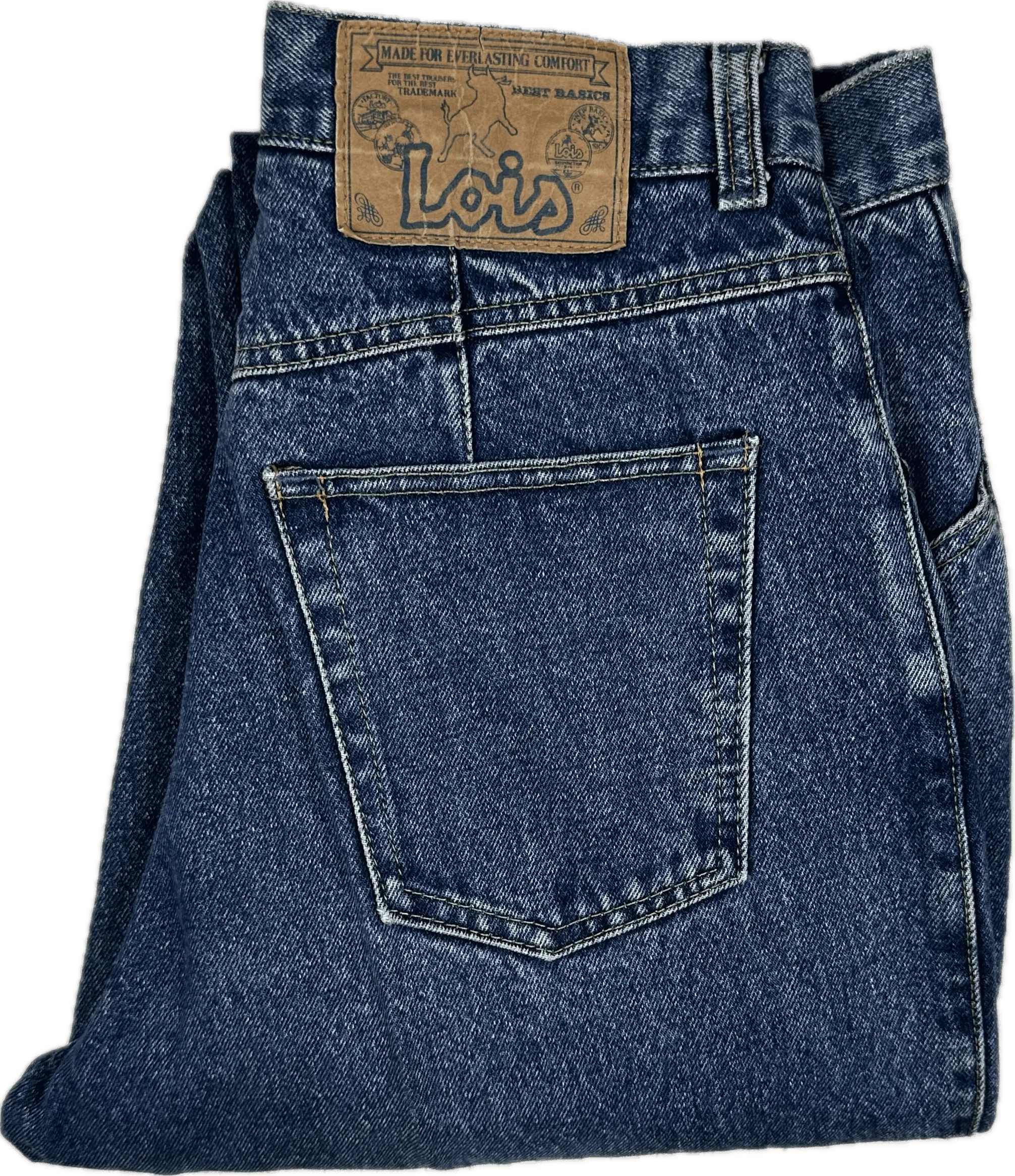 Vintage  80's Lois 'Mom' Relaxed Jeans- Size  10